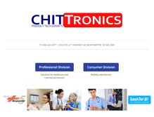 Tablet Screenshot of chittronics.com